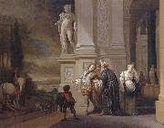 Jan Weenix The Departure of the prodigal son china oil painting reproduction